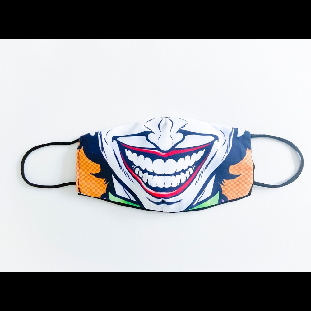 Sublimated Joker Face Mask